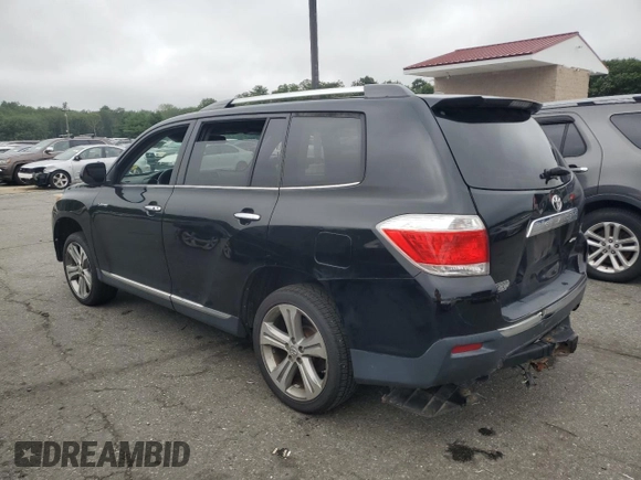 2011 Toyota Highlander Limited z VIN 5TDDK3EH0BS047928, wystawiony jako Copart lot #65211764 z przebiegiem 176 558 mil mil oraz Szkoda całkowita • Salvage title. Historia ofert i sprzedaży dostępna na DreamBid. Obrazek 2.