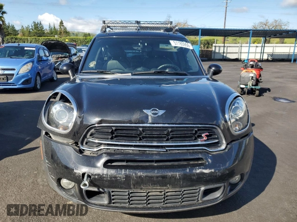 2016 MINI Countryman S with VIN WMWZC3C54GWT08932, listed as a Copart auction lot 51185955 with 101,023 mi miles and Salvage Title. Bid and sale history available at DreamBid. Image 5.