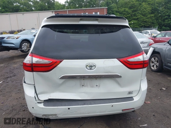 2015 Toyota Sienna Limited with VIN 5TDDK3DCXFS103594, listed as a IAAI auction lot 42515466 with 96,684 mi miles and . Bid and sale history available at DreamBid. Image 17.
