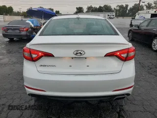 2016 Hyundai Sonata SE z VIN 5NPE24AF8GH268480, wystawiony jako Copart lot #59423185 z przebiegiem 141 474 mil mil oraz Nie do naprawy • Non repairable. Historia ofert i sprzedaży dostępna na DreamBid. Obrazek 6.