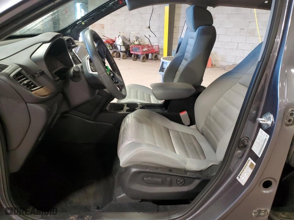 2022 Honda CR-V EX with VIN 2HKRW2H50NH600982, listed as a Copart auction lot 46644165 with 0 mi miles and Salvage Title. Bid and sale history available at carsss.com. Image 7.