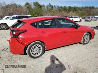 2024 Subaru Impreza with VIN JF1GUABC4R8326078, listed as a Copart auction lot 49300545 with 5,675 mi miles and Salvage Title. Bid and sale history available at carsss.com. Image 3.