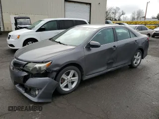 2012 Toyota Camry L with VIN 4T1BF1FK2CU163361, listed as a Copart auction lot 84196654 with 129,617 mi miles and Salvage Title. Bid and sale history available at DreamBid. Image 1.