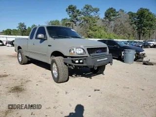 1999 Ford F-150 with VIN 1FTRX17W1XNC25527, listed as a Copart auction lot 48662525 with 150,544 mi miles and Salvage Title. Bid and sale history available at DreamBid. Image 10.
