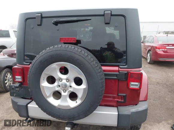2013 Jeep Wrangler Sahara with VIN 1C4AJWBG7DL501146, listed as a IAAI auction lot 41714555 with 69,324 mi miles and . Bid and sale history available at DreamBid. Image 16.