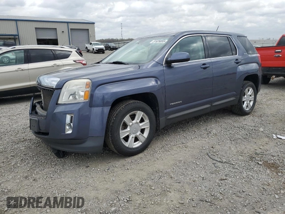 2013 GMC Terrain SLE with VIN 2GKALMEK5D6179733, listed as a Copart auction lot 51626855 with 139,710 mi miles and Salvage title. Bid and sale history available at DreamBid. Image 1.