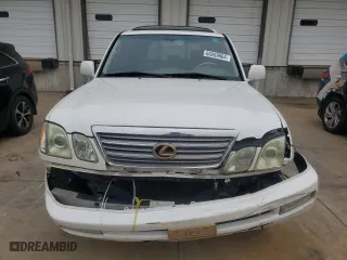 2004 Lexus LX 470 with VIN JTJHT00W743538680, listed as a Copart auction lot 66269864 with 201,802 mi miles and Salvage Title. Bid and sale history available at carsss.com. Image 5.