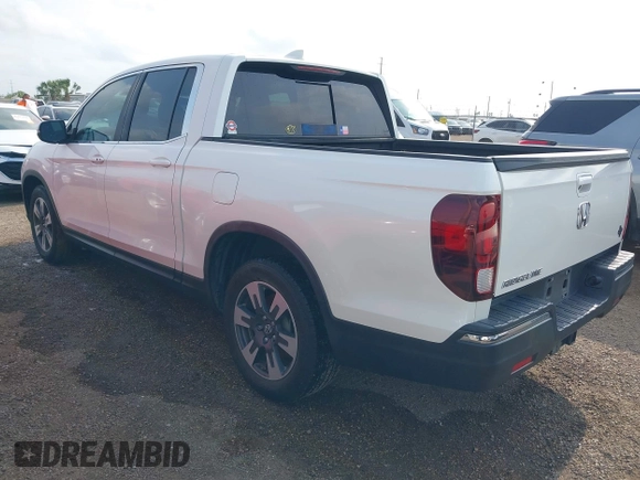 2019 Honda Ridgeline RTL z VIN 5FPYK2F54KB007184, wystawiony jako IAAI lot #42092183 z przebiegiem Nie podano mil oraz . Historia ofert i sprzedaży dostępna na DreamBid. Obrazek 3.