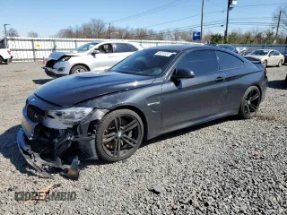 2015 BMW M4 with VIN WBS3R9C53FK329165, listed as a Copart auction lot 48351634 with 135,757 mi miles. Bid and sale history available at carsss.com. Image 1.