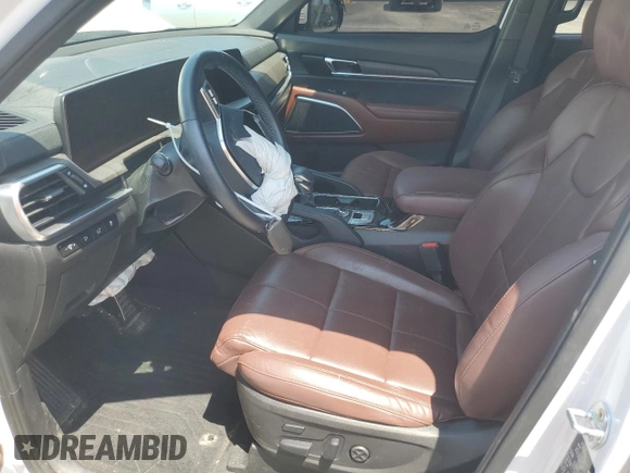 2023 Kia Telluride SX с VIN 5XYP5DGC5PG357394, выставлен на аукционе Copart как лот 59444805 с пробегом 54 909 миль миль и Списание • Salvage title. История ставок и продаж доступна на DreamBid. Изображение 7.