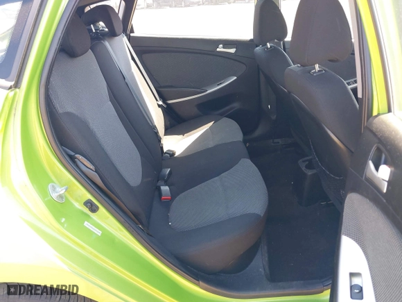 2014 Hyundai Accent GS with VIN KMHCT5AE0EU193502, listed as a IAAI auction lot 42036656 with 114,136 mi miles. Bid and sale history available at carsss.com. Image 8.