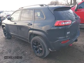 2017 Jeep Cherokee Trailhawk with VIN 1C4PJMBS4HW647852, listed as a IAAI auction lot 41192324 with 116,429 mi miles and . Bid and sale history available at DreamBid. Image 3.