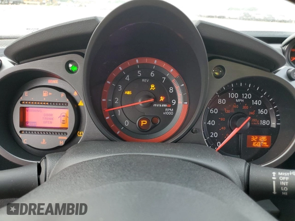 2016 Nissan 370Z with VIN JN1AZ4EH7GM932282, listed as a Copart auction lot 51338664 with 32,126 mi miles. Bid and sale history available at carsss.com. Image 9.