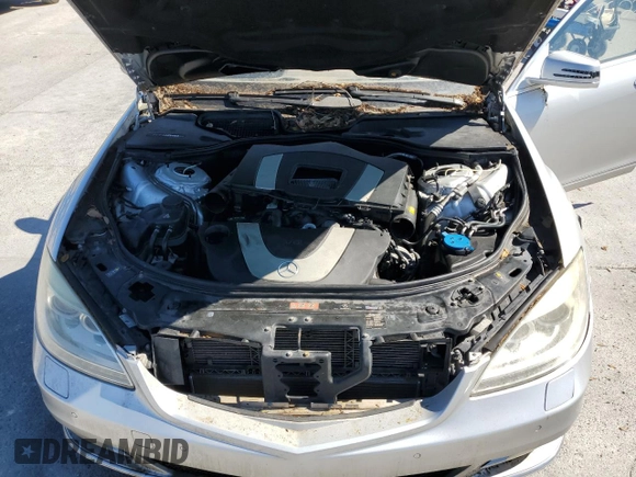 2010 Mercedes-Benz S 400 with VIN WDDNG9FB4AA290503, listed as a Copart auction lot 68741204 with 75,223 mi miles and Salvage Title. Bid and sale history available at DreamBid. Image 11.