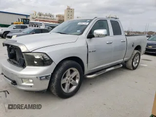 2009 Dodge 1500 ST with VIN 1D3HB18P49S762793, listed as a Copart auction lot 42551145 with 202,960 mi miles and Salvage Title. Bid and sale history available at DreamBid. Image 1.