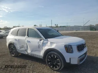 2023 Kia Telluride SX X-Line z VIN 5XYP5DGC7PG329497, wystawiony jako Copart lot #76960214 z przebiegiem 39 849 mil mil oraz Szkoda całkowita • Salvage title. Historia ofert i sprzedaży dostępna na DreamBid. Obrazek 4.