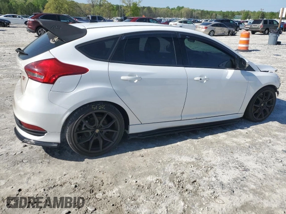 2018 Ford Focus ST with VIN 1FADP3L94JL208705, listed as a Copart auction lot 52069925 with 93,948 mi miles and Salvage Title. Bid and sale history available at DreamBid. Image 3.