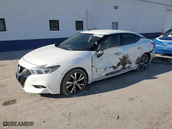 2018 Nissan Maxima SL with VIN 1N4AA6AP7JC381562, listed as a Copart auction lot 86142204 with 81,550 mi miles and Salvage Title. Bid and sale history available at carsss.com. Image 1.