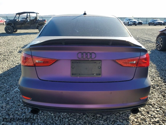 2015 Audi A3 2.0T Prestige with VIN WAUKFGFF5F1110912, listed as a Copart auction lot 76969594 with 107,816 mi miles and Salvage Title. Bid and sale history available at carsss.com. Image 6.