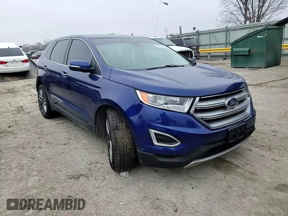 2015 Ford Edge Titanium z VIN 2FMPK4K82FBB73279, wystawiony jako Copart lot #43707385 z przebiegiem 146 111 mil mil oraz Szkoda całkowita • Salvage title. Historia ofert i sprzedaży dostępna na DreamBid. Obrazek 11.
