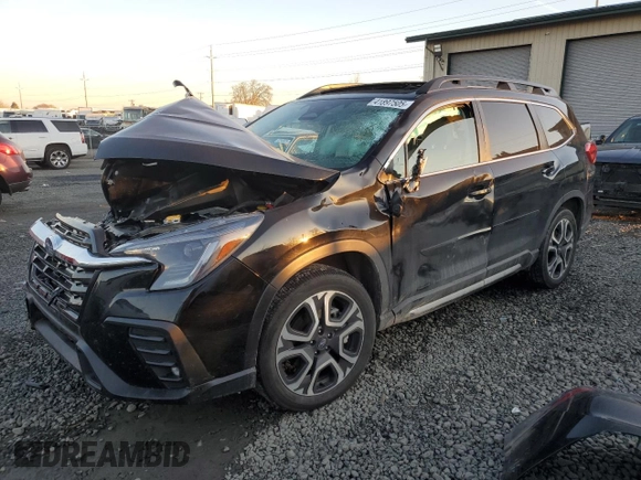 2023 Subaru Ascent Limited with VIN 4S4WMARD5P3455506, listed as a Copart auction lot 41897505 with 21,666 mi miles and Salvage title. Bid and sale history available at DreamBid. Image 1.
