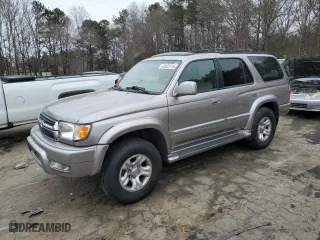 2002 Toyota 4Runner Limited with VIN JT3GN87R620243144, listed as a Copart auction lot 42023715 with 190,905 mi miles and Clean Title. Bid and sale history available at carsss.com. Image 1.
