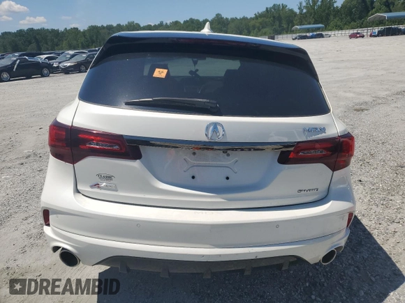 2019 Acura MDX Technology with VIN 5J8YD4H03KL022483, listed as a Copart auction lot 64695275 with Not provided miles and Clean title. Bid and sale history available at DreamBid. Image 6.
