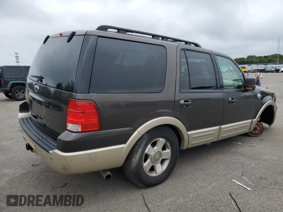 2006 Ford Expedition Eddie Bauer with VIN 1FMFU18596LA16723, listed as a Copart auction lot 64029965 with 152,012 mi miles and Salvage title. Bid and sale history available at DreamBid. Image 3.