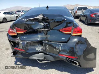 2017 Genesis G80 3.8L z VIN KMHGN4JE5HU166824, wystawiony jako Copart lot #57566075 z przebiegiem 70 248 mil mil oraz Czysty tytuł • Clean title. Historia ofert i sprzedaży dostępna na DreamBid. Obrazek 6.