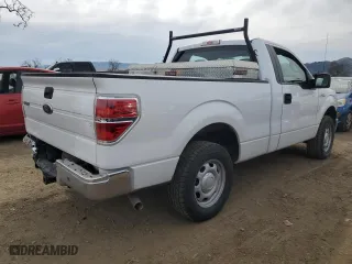 2014 Ford F-150 XL with VIN 1FTMF1CM9EKG07580, listed as a Copart auction lot 47233885 with 125,955 mi miles and Salvage Title. Bid and sale history available at carsss.com. Image 3.