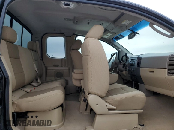 2008 Nissan Titan XE with VIN 1N6BA06C68N343849, listed as a Copart auction lot 81583294 with 84,448 mi miles and Salvage title. Bid and sale history available at DreamBid. Image 11.