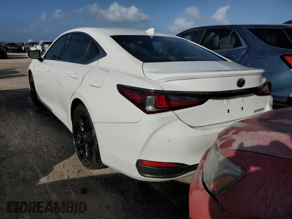 2024 Lexus ES 300h with VIN 58ABA1C14RU040544, listed as a Copart auction lot 74348394 with Not provided miles and Non repairable. Bid and sale history available at DreamBid. Image 6.