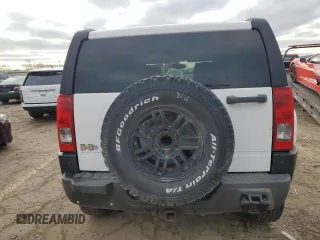 2007 Hummer H3 SUV with VIN 5GTDN13E678230050, listed as a Copart auction lot 41589475 with 232,248 mi miles and Clean Title. Bid and sale history available at DreamBid. Image 6.