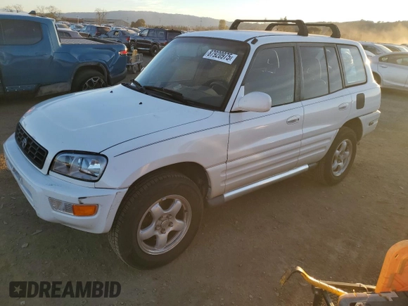 1999 Toyota RAV4 with VIN JT3GP10VXX7053225, listed as a Copart auction lot 87920975 with 228,943 mi miles and Salvage Title. Bid and sale history available at DreamBid. Image 1.