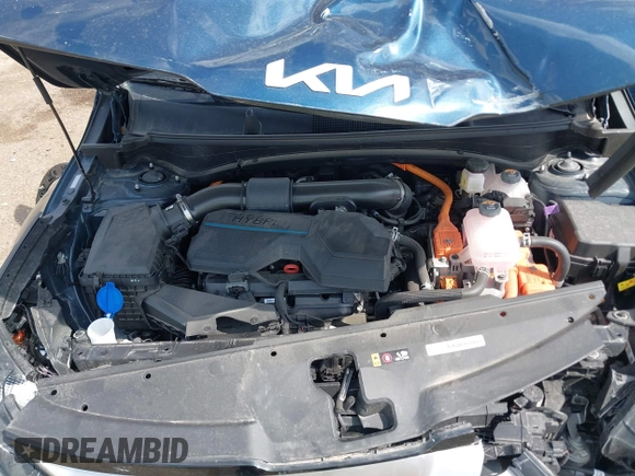 2023 Kia Sportage EX with VIN KNDPVCAGXP7104090, listed as a IAAI auction lot 42144158 with 26,983 mi miles and . Bid and sale history available at DreamBid. Image 10.