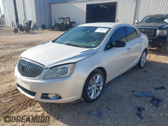 2014 Buick Verano Leather Group with VIN 1G4PS5SK6E4191746, listed as a IAAI auction lot 41292736 with 134,266 mi miles. Bid and sale history available at carsss.com. Image 2.