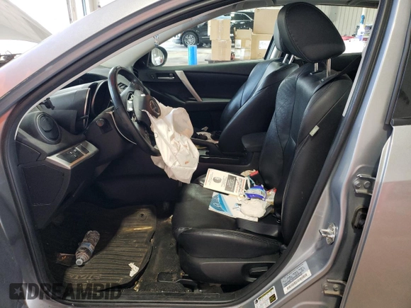 2013 Mazda 3 i Grand Touring with VIN JM1BL1MP5D1790764, listed as a Copart auction lot 57269495 with 105,604 mi miles and Salvage title. Bid and sale history available at DreamBid. Image 7.