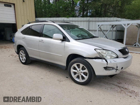 2009 Lexus RX 350 with VIN 2T2HK31U29C135088, listed as a Copart auction lot 52621715 with 134,667 mi miles and Clean Title. Bid and sale history available at DreamBid. Image 4.