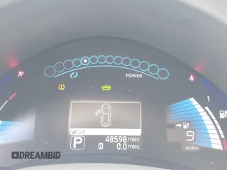 2011 Nissan LEAF SL-e with VIN JN1AZ0CP4BT008089, listed as a IAAI auction lot 41718991 with 48,598 mi miles. Bid and sale history available at carsss.com. Image 13.