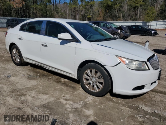 2011 Buick LaCrosse CX with VIN 1G4GA5EC5BF128175, listed as a Copart auction lot 46371015 with 102,122 mi miles and Salvage Title. Bid and sale history available at carsss.com. Image 4.