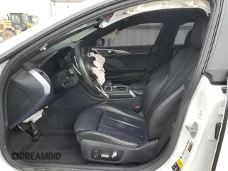 2020 BMW 8 Series M850i with VIN WBAGV8C00LCD80972, listed as a Copart auction lot 46907745 with Not provided miles and Salvage title. Bid and sale history available at DreamBid. Image 7.