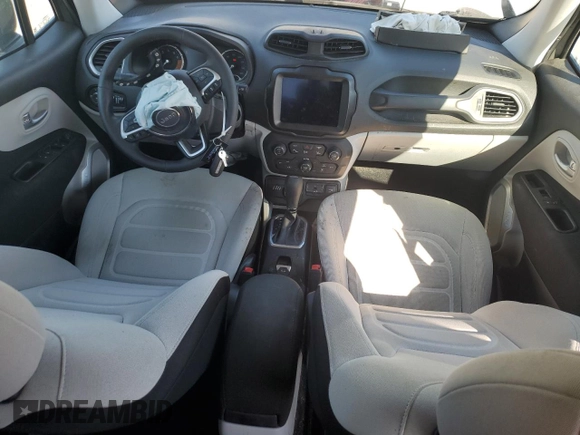 2021 Jeep Renegade Latitude with VIN ZACNJDB17MPN32651, listed as a Copart auction lot 48613025 with 42,196 mi miles and Salvage title. Bid and sale history available at DreamBid. Image 8.