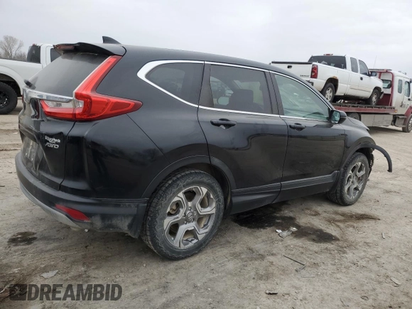 2018 Honda CR-V EX-L with VIN 7FARW2H86JE062926, listed as a Copart auction lot 43781235 with 73,904 mi miles and Salvage Title. Bid and sale history available at carsss.com. Image 3.