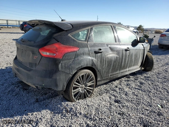 2017 Ford Focus ST with VIN 1FADP3L96HL334011, listed as a Copart auction lot 88313875 with 114,344 mi miles and Salvage Title. Bid and sale history available at carsss.com. Image 3.