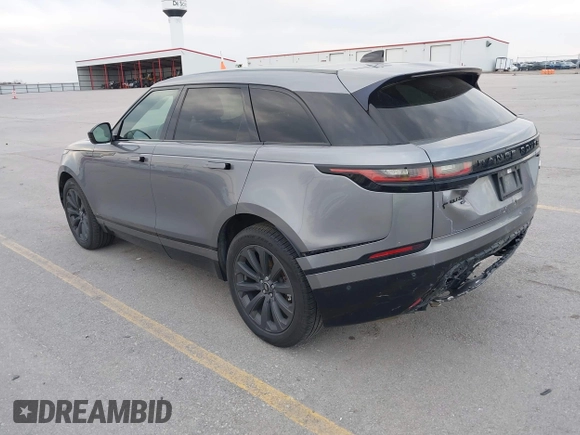 2021 Land Rover Range Rover Velar R-Dynamic S with VIN SALYT2EX3MA320305, listed as a IAAI auction lot 42158815 with 30,210 mi miles and . Bid and sale history available at DreamBid. Image 3.