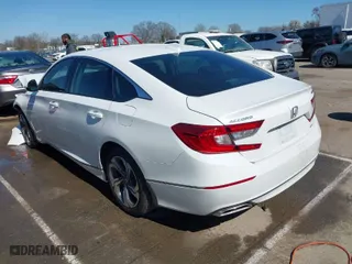 2020 Honda Accord Sedan EX-L with VIN 1HGCV2F59LA028490, listed as a IAAI auction lot 41777121 with 43,629 mi miles. Bid and sale history available at carsss.com. Image 3.