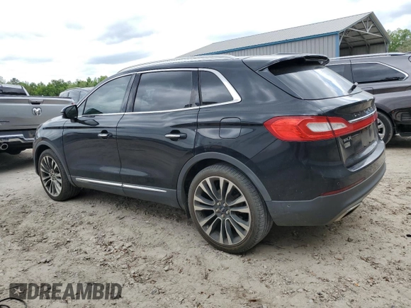 2016 Lincoln MKX Reserve with VIN 2LMTJ6LR9GBL39789, listed as a Copart auction lot 53092915 with 185,817 mi miles and Clean Title. Bid and sale history available at DreamBid. Image 2.