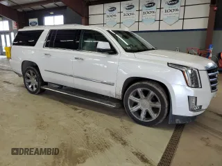 2016 Cadillac Escalade ESV Premium Collection with VIN 1GYS4JKJ9GR477678, listed as a Copart auction lot 52886535 with 161,722 mi miles and Salvage title. Bid and sale history available at DreamBid. Image 4.