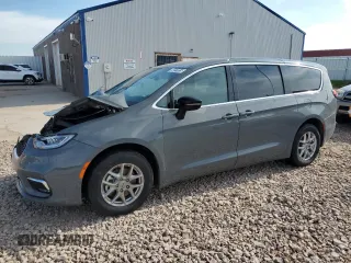 2025 Chrysler Pacifica Select z VIN 2C4RC1BG5SR504762, wystawiony jako Copart lot #59277015 z przebiegiem 20 371 mil mil oraz Czysty tytuł • Clean title. Historia ofert i sprzedaży dostępna na DreamBid. Obrazek 1.