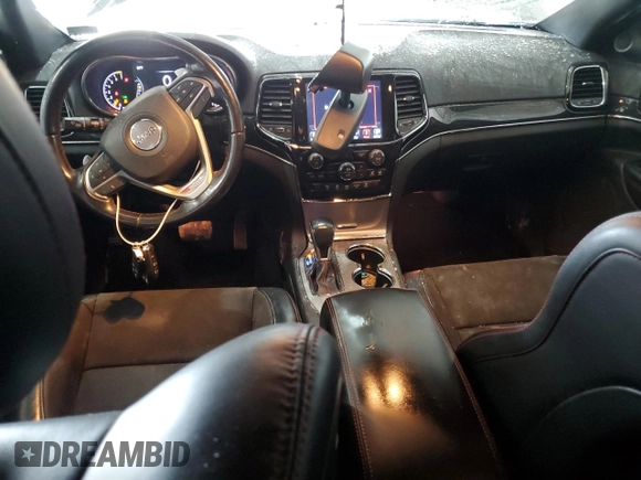 2021 Jeep Grand Cherokee Trailhawk z VIN 1C4RJFLG9MC502171, wystawiony jako Copart lot #59328045 z przebiegiem 154 012 mil mil oraz Szkoda całkowita • Salvage title. Historia ofert i sprzedaży dostępna na DreamBid. Obrazek 8.